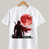 AK Crimson Shadow Ninja T-Shirt Premium Streetwear - Blood Moon Ronin Front View